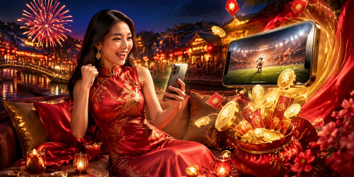 Người chơi nhận phần thưởng bao lì xì đỏ trong không khí lễ hội tại Hội An